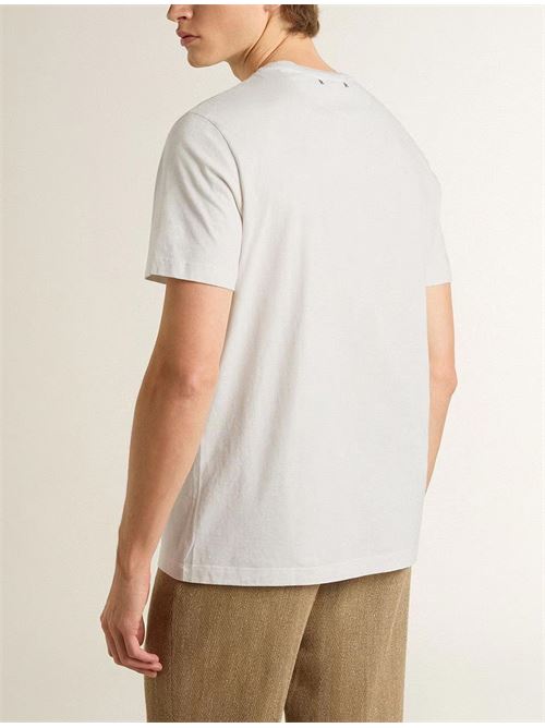 T-shirt con stampa Golden Goose | GMP01220.P00225411616